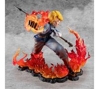 Megahouse Una Pieza - Puño de Fuego Sabo - Estatuilla PVC P.O.P. - 15cm