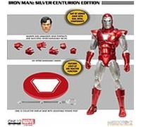 ONE:12 Collective Marvel IRON MAN SILVER CENTURION Action Figure Deluxe Mezco