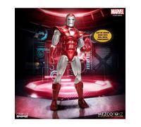 Marvel Action Figura 1/12 Iron Man (silver Centurion Edition) 16 Cm Mezco Toys