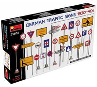 Figura Mignature German Traffic Signs 1930-40s