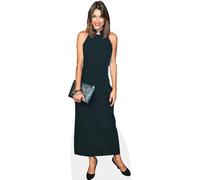 Figura Mini de cartón de Anna Julia Antonucci (Black Dress) - Aproximadamente 60 cm - Decoración para Fiestas y Regalo para Fans