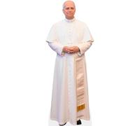 Figura Mini de cartón de Pope Leo XIV (Robes) - Aproximadamente 60 cm - Decoración para Fiestas y Regalo para Fans