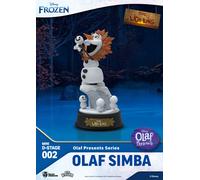 Figura minidstage disney olaf presenta olaf simba