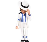 Figura Minix Michael Jackson Smooth Criminal Modelo 107 - Original - Figuras Miniaturas Coleccionables Para Exhibición - Idea De Regalo - Mercancía Oficial - Juguetes Para Niños - Fans