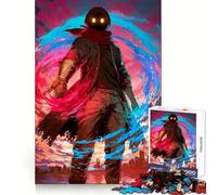 Figura misteriosa con energía Rompecabezas para Adultos de 1000 Piezas Fortalece la Memoria Diversión Relajante Regalo Ideal para Festivales (38x26cm)