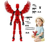 Figura móvil conjunta múltiple,Modelo móvil conjunta múltiple, figuras de acción multiarticulares impresas en 3D, Juguetes múltiples, juguetes de escritorio mecánicos para adultos y niños