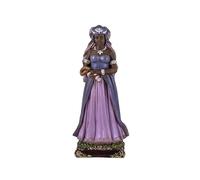 Figura Nana Buruku Madre de los orishas y simbolo de la sabiduria ancestral de Resina Pintada a Mano de 20 cm