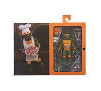 Figura neca teenage mutant ninja turtles cartoon ultimate michelangelo vhs scale action 18cm