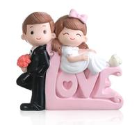 Figura Novios Para Decoración Tarta Boda,Figura de Pareja,Figuras Novios Para Decoración Tarta Bodas,para Boda Día San Valentín Decoración del Coche,decoraciones Creativa