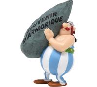 Figura Obélix Con Menhir Astérix Y Obélix 10 Cms