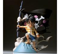 Figura One Piece WCF Luffy Log Stories Drum Island Banpresto Nueva Manga 8cm