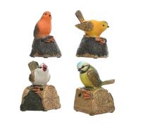 Figura Pajaro Con Sensor Y Sonido 7.5X6X10Cm 2Xlr44