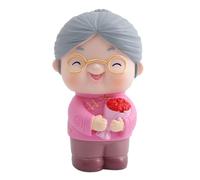 Figura para Decoración de Tarta de Cumpleaños de Anciano