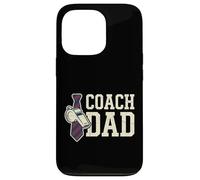 Figura paterna de Coach Dad Baseball Sports Carcasa para iPhone 13 Pro