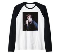 Figura paterna de George Michael Faith World Tour, Londres, 1988 Camiseta Manga Raglan