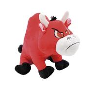 Figura Peluche Toro Bravo de Lidia España 20cm (Rojo)