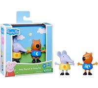 Figura Peppa Pig Caja 2 Personajes Emily Elefante Freddy Volpe 7cm HASBRO F7653