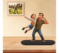 Figura Personalizada con Foto en Caricatura, Modelos Personalizados de Personajes de Dibujos Animados Escritorio, Marco Personalizado con Foto, Regalo Original para Aniversarios, Parejas, Familia