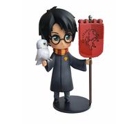 Figura plastoy harry potter harry potter con hedwig y estandarte gryffindor