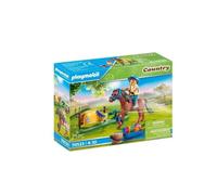 Figura Playmobil Country 70523 Poni para Coleccionar Galés con Accesorios