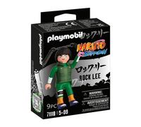 PLAYMOBIL Naruto 71118 Rock Lee con Accesorios, Ofrece un Divertido y Creativo Juego para los Fans del Anime con Detalles Impresionantes y Accesorios auténticos, a Partir de 5 años