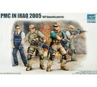Figura Pmc En Irak 2005 - Vip Protección Plástico Kit 1 :3 5 Modelo Trumpeter