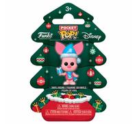 Funko Pocket Pop! Mini figura coleccionable Árbol navideño Winnie the Pooh Piglet – Producto oficial