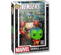 Figura Pop Album Marvel Avengers Skrull As Iron Man Coleccionable de Edición - Figura Funko Diseño Detallado y Realista de Personajes Icónicos, Ideal para Regalar o Decorar