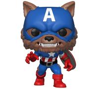 Funko pop marvel capitan america capwolf edicion limitada exclusiva 55506