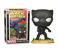 Marvel Pop Comic Cover Vinile Figura Black Panther 9 Cm Funko
