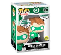 POP Funko DC Heroes: Green Lantern (Beware) - Glow in The Dark | Merchandising Oficial de Superheroes - Figura de Vinilo Coleccionable para Decoración - Regalo Friki de Cumpleaños
