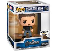 Pop Figura Deluxe Marvel Avengers Tony Stark Esclusiva Funko