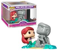 Funko pop moment disney la sirenita princesa ariel con estatua de eric 58795