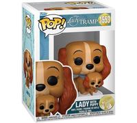 Figura Pop Disney La Dama y el Vagabundo Lady con Cachorro Funko