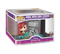 Funko pop moment disney la sirenita princesa ariel con estatua de eric 58795