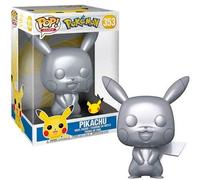 Funko Pop Jumbo Pokemon Pikachu Efecto Metálico Edición Especial Exclusivo