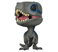 Funko Pop! Movies: Jurassic Park - Blue | Merchandising Oficial de Action/Adventure - Figura de Vinilo Coleccionable para Decoración - Regalo Friki de Cumpleaños