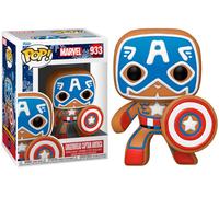 Funko pop marvel navidad galleta jengibre capitan america 50657