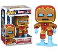 Figura POP! Marvel: Holiday - Gingerbread Iron Man - FUNKO