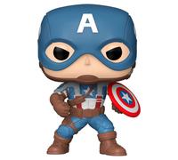 Funko Pop! Figura de Vinilo Coleccionable Cafa Ca - Captain America (MCU Archives) Mercancía Oficial