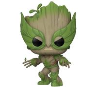 Funko pop marvel: we are groot groot como lobezno 79519