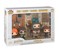 Harry Potter Pop Moments Deluxe Vinile Figures 2-pack Hagrid's Hut 9 Cm Funko