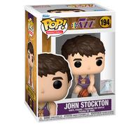 Funko Pop! Figura de Vinilo Coleccionable RS John Stockton (Jazz) - NBA Legends - Mercancia Oficial