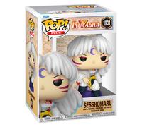 Funko POP! Plus: Inuyasha - Sesshomaru (Sitting) | Merchandising Oficial de Anime - Figura de Vinilo Coleccionable para Decoración - Regalo Friki de Cumpleaños