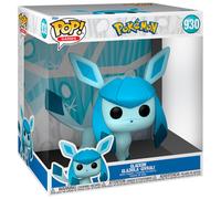 Funko Pop! Jumbo: Pokemon - Glaceon - Figura de Vinilo Coleccionable - Idea de Regalo- Mercancia Oficial - Juguetes para Niños y Adultos - Video Games Fans - Muñeco para Coleccionistas y Exposición