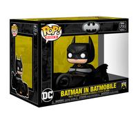 Funko Pop! Rides Deluxe: BM 85th - Batman with Batmobi - Batman 1989 - Figura de Vinilo Coleccionable - Idea de Regalo- Mercancia Oficial - Juguetes para Niños y Adultos - Movies Fans