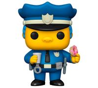 Funko Pop! Animation: The Simpsons-Chief Wiggum - Figura de Vinilo Coleccionable - Idea de Regalo- Mercancia Oficial - Juguetes para Niños y Adultos - TV Fans - Muñeco para Coleccionistas