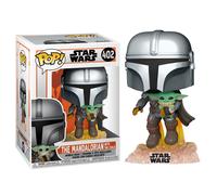 Figura POP Star Wars The Mandalorian Mando Flying with Jet Pack