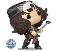 Funko Pop! TV: Stranger Things - Hunter Eddie with Guitar - Metálico - Stranger Things (TV) - Figura de Vinilo Coleccionable - Idea de Regalo - Mercancia Oficial - Juguetes para Niños y Adultos