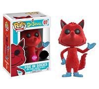 Figura Pop! Vinyl Dr Seuss Fox in Socks Flocked